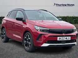 Carmine red Used 2022 Vauxhall Grandland X Ultimate SUV | £19,840 (A bit pricey)