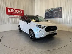 White Used 2018 Ford Ecosport ST-Line SUV | £9,990 (Fair price)