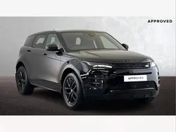 Santorini black Used 2025 Land Rover Range Rover evoque SE Dynamic SUV | £43,000
