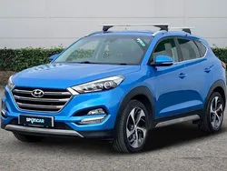 Blue Used 2017 Hyundai Tucson Edition SUV | £10,717 (Fair price)