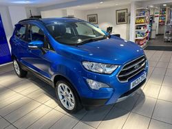 Blue Used 2022 Ford Ecosport Titanium SUV | £13,395 (Fair price)