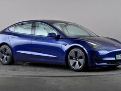 Blue Used 2021 Tesla Model 3 Long Range AWD Sedan | £21,098 (A bit pricey)