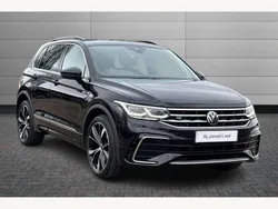 Black Used 2023 VW Tiguan R-line SUV | £26,250 (Good price)