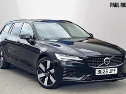 Black Used 2025 Volvo V60 Ultra Estate | £43,995 (Expensive)