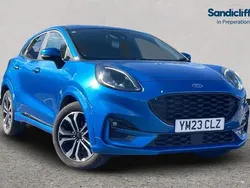 Blue Used 2023 Ford Puma Gen-E ST-Line Hatchback | £16,345 (Fair price)