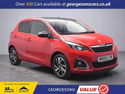 Red Used 2020 Peugeot 108 Allure Hatchback | £7,600 (Fair price)