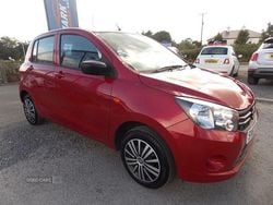 Red Used 2017 Suzuki Celerio Hatchback | £4,595 (Fair price)