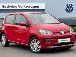 Red Used 2017 VW up! high up! Hatchback | £9,495 (Fair price)
