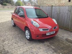 Red Used 2010 Nissan Micra Visia Hatchback | £2,750 (Fair price)