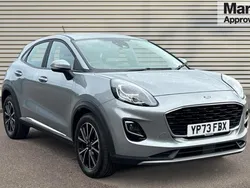 Silver Used 2023 Ford Puma Titanium Hatchback | £17,041 (Fair price)