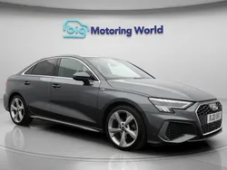 Grey Used 2021 Audi A3 S-Line Sedan | £19,400 (Fair price)
