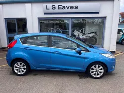 Blue Used 2011 Ford Fiesta Zetec Hatchback | £5,495 (Fair price)