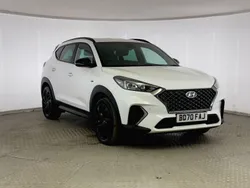 White Used 2020 Hyundai Tucson N Line SUV | £14,495 (A bit pricey)