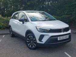 White Used 2022 Vauxhall Crossland Design Edition SUV | £11,998 (Fair price)