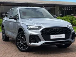 Silver Used 2024 Audi Q5 Black Edition SUV | £41,980 (Fair price)