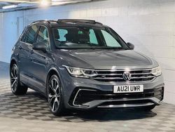 Grey Used 2021 VW Tiguan R-line SUV | £17,989 (Good price)