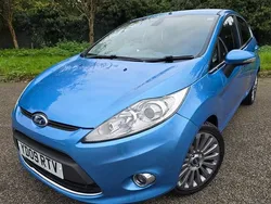 Blue Used 2009 Ford Fiesta Titanium Hatchback | £4,950 (Fair price)