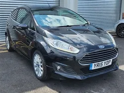 Black Used 2015 Ford Fiesta Titanium X Hatchback | £4,450 (Fair price)