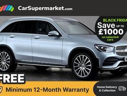 Silver Used 2022 Mercedes GLC300 AMG Line Premium Estate | £32,697 (Good price)