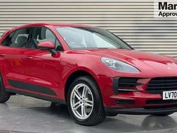 Red Used 2020 Porsche Macan SUV | £34,891 (Good price)