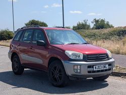 Red Used 2003 Toyota RAV4 SUV | £2,500 (Good price)
