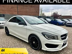 White Used 2013 Mercedes CLA220 AMG Sedan | £8,695 (Fair price)