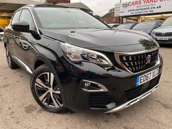 Black Used 2017 Peugeot 3008 Allure Hatchback | £11,999 (A bit pricey)