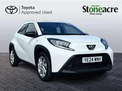 White Used 2024 Toyota Aygo PURE Hatchback | £13,000 (Fair price)
