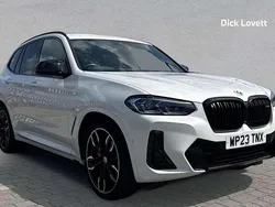 White Used 2023 BMW X3 M Sport SUV | £48,990 (Fair price)