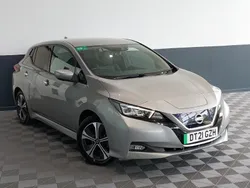 Silver Used 2021 Nissan Leaf Tekna Hatchback | £10,998 (Fair price)
