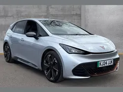 Metallic geyser silver Used 2024 Cupra Born e-Boost Hatchback | £24,990 (Fair price)