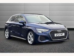 Blue Used 2021 Audi A3 S-Line Hatchback | £15,990 (Good price)