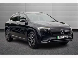 Night black Used 2021 Mercedes EQA250 AMG Line Premium SUV | £21,990 (Fair price)