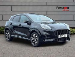 Black Used 2021 Ford Puma Gen-E ST-Line SUV | £15,995 (Fair price)