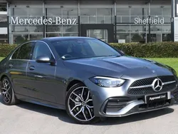 Grey Used 2024 Mercedes C300e AMG Line Premium Plus Sedan | £39,985 (Expensive)