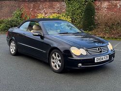 Black Used 2004 Mercedes CLK200 Elegance Cabriolet | £1,495 (Super price)