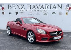Red Used 2013 Mercedes SLK200 AMG Cabriolet | £8,990 (A bit pricey)
