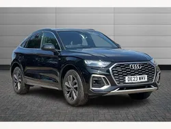 Black Used 2023 Audi Q5 Sportback S-Line SUV | £34,950 (Good price)