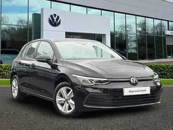 Deep black Used 2022 VW Golf VIII Life Hatchback | £17,791 (Good price)
