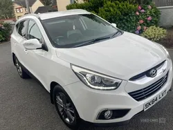 White Used 2014 Hyundai ix35 SE SUV | £4,750 (Fair price)
