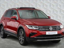 Red Used 2022 VW Tiguan Elegance SUV | £24,250 (Good price)