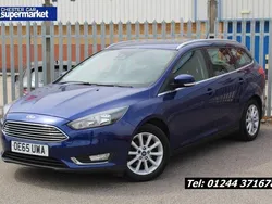 Blue Used 2016 Ford Focus Titanium Estate | £6,750 (Fair price)