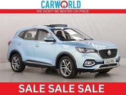 Blue Used 2021 MG HS Exclusive SUV | £14,248 (Fair price)