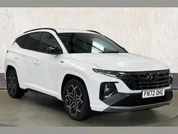 White Used 2022 Hyundai Tucson N Line SUV | £23,911 (Fair price)