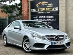 Silver Used 2013 Mercedes E250 AMG Coupe | £7,495 (Fair price)