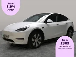 White Used 2023 Tesla Model Y SUV | £22,960 (Fair price)