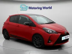 Red/black Used 2020 Toyota Yaris Hybrid Sport Hatchback | £13,600 (Good price)