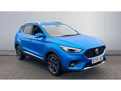 Blue Used 2023 MG ZS Exclusive Sedan | £16,527 (Fair price)