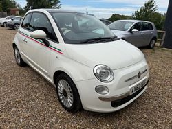 White Used 2012 Fiat 500 Lounge Hatchback | £3,995 (Fair price)