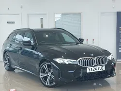 Black Used 2024 BMW 320 M Sport Estate | £33,298 (A bit pricey)